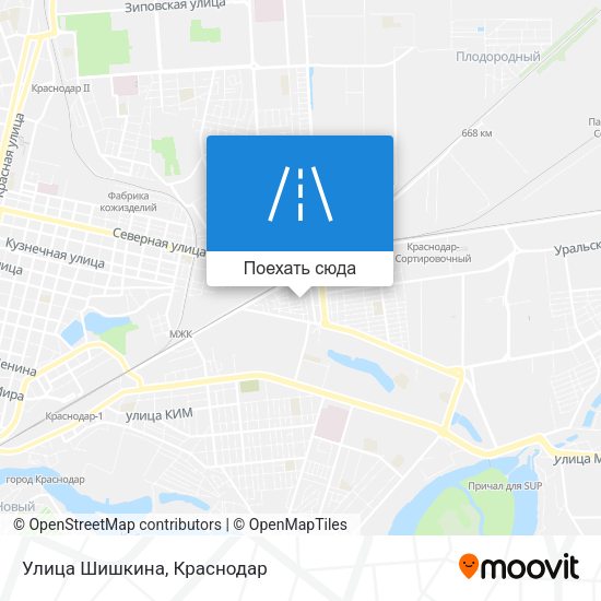 Карта Улица Шишкина