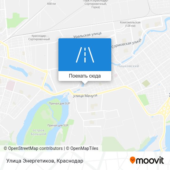 Карта Улица Энергетиков
