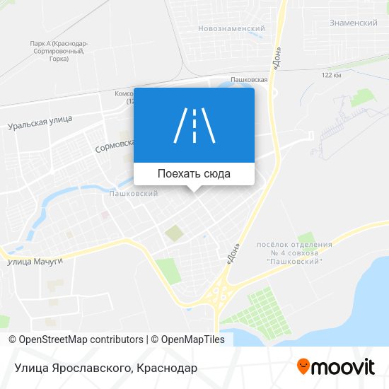 Карта Улица Ярославского
