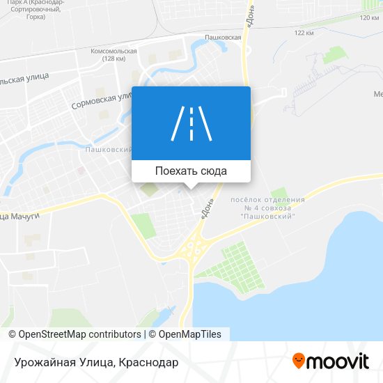Карта Урожайная Улица