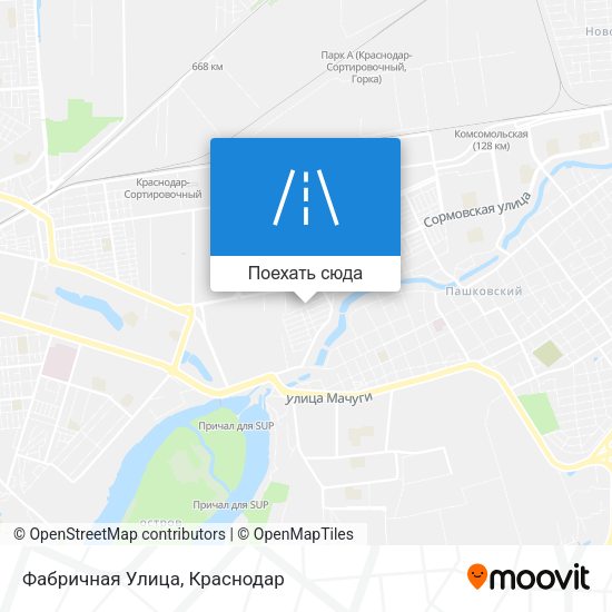 Карта Фабричная Улица
