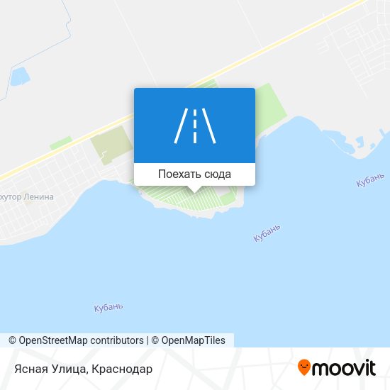 Карта Ясная Улица