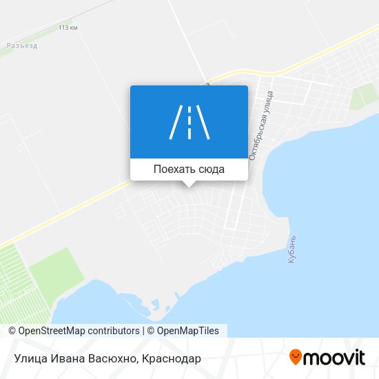 Карта Улица Ивана Васюхно