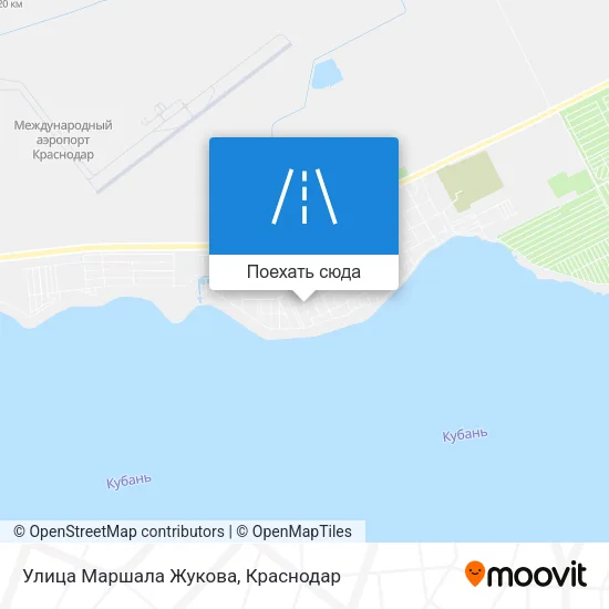 Карта Улица Маршала Жукова
