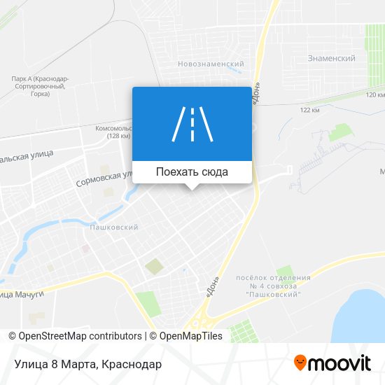 Карта Улица 8 Марта