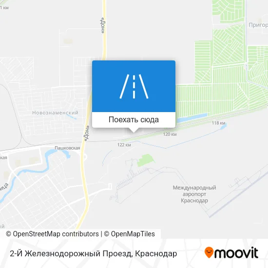 Карта 2-Й Железнодорожный Проезд