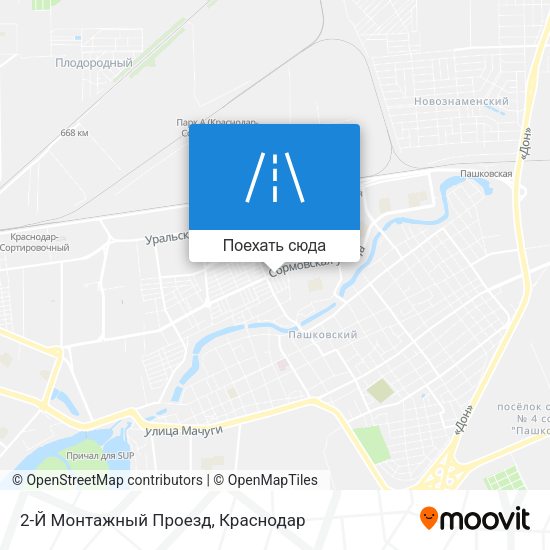 Карта 2-Й Монтажный Проезд