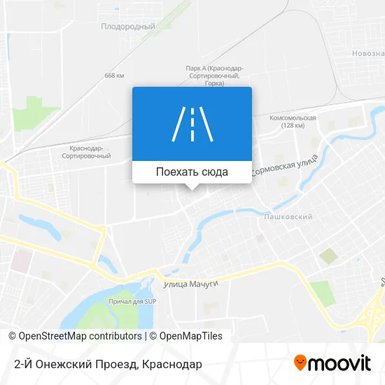 Карта 2-Й Онежский Проезд