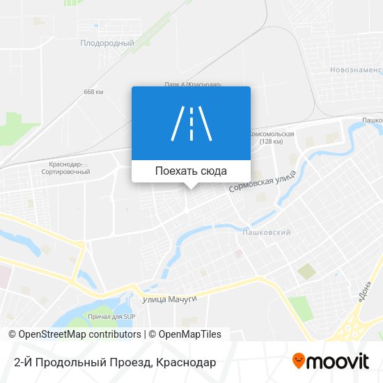 Карта 2-Й Продольный Проезд