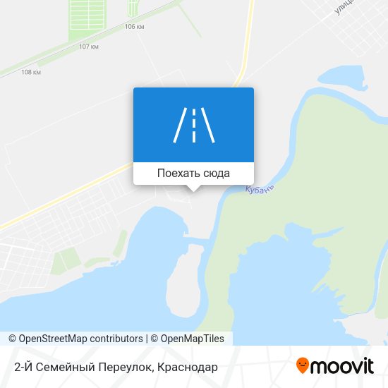 Карта 2-Й Семейный Переулок