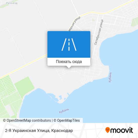 Карта 2-Я Украинская Улица