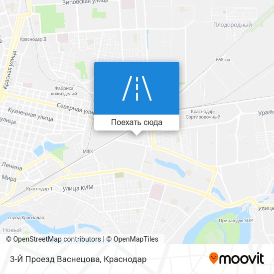 Карта 3-Й Проезд Васнецова