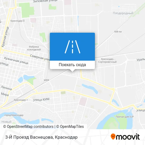 Карта 3-Й Проезд Васнецова