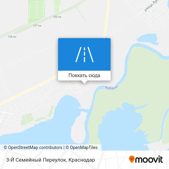 Карта 3-Й Семейный Переулок