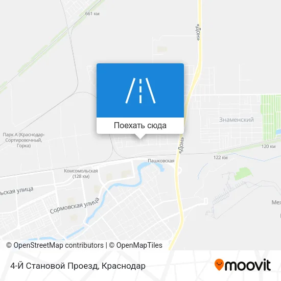 Карта 4-Й Становой Проезд