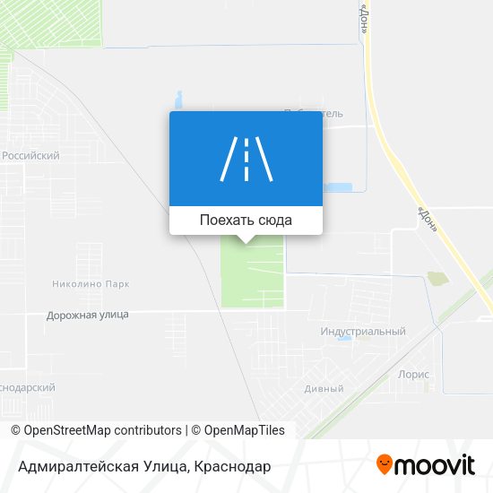 Карта Адмиралтейская Улица