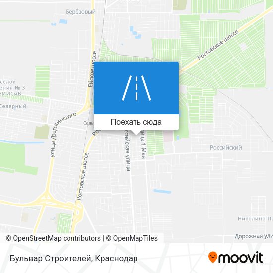 Карта Бульвар Строителей