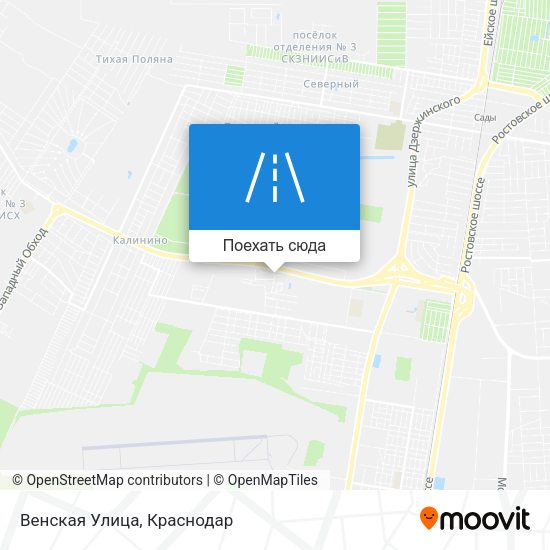 Карта Венская Улица