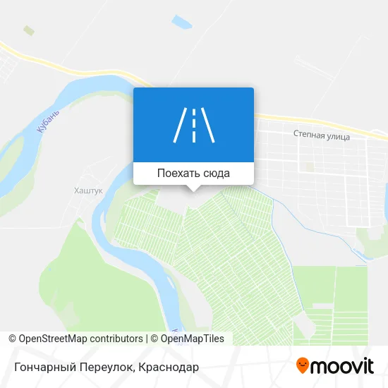Карта Гончарный Переулок