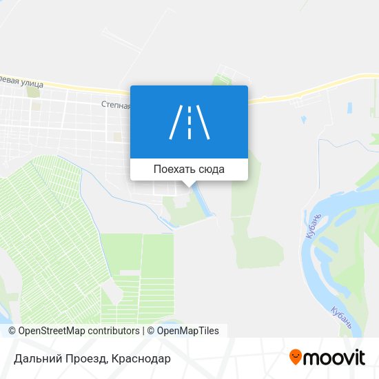 Карта Дальний Проезд