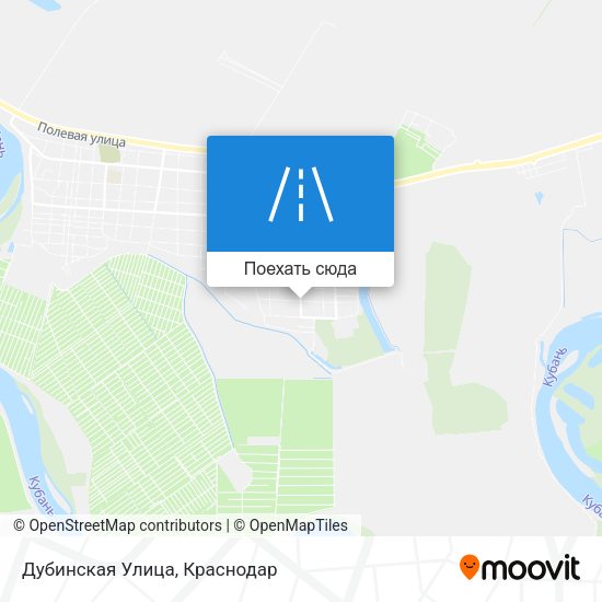 Карта Дубинская Улица
