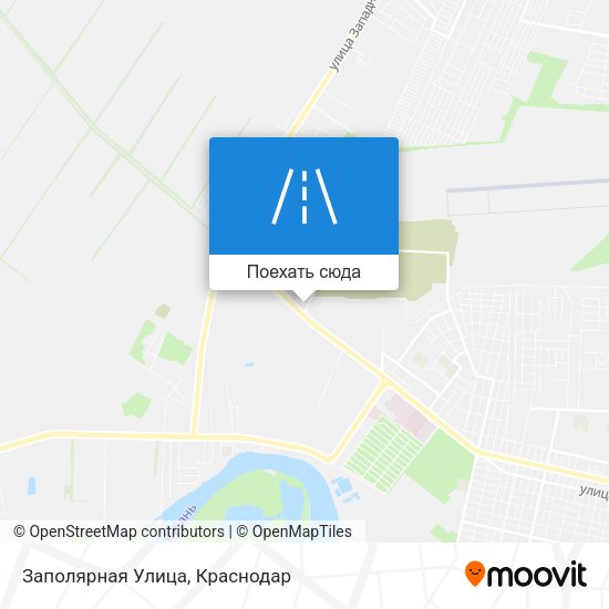 Карта Заполярная Улица