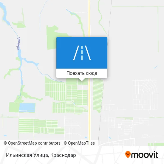Карта Ильинская Улица