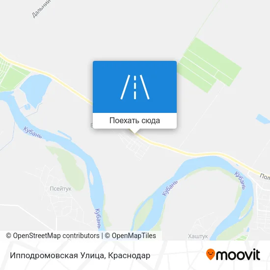 Карта Ипподромовская Улица
