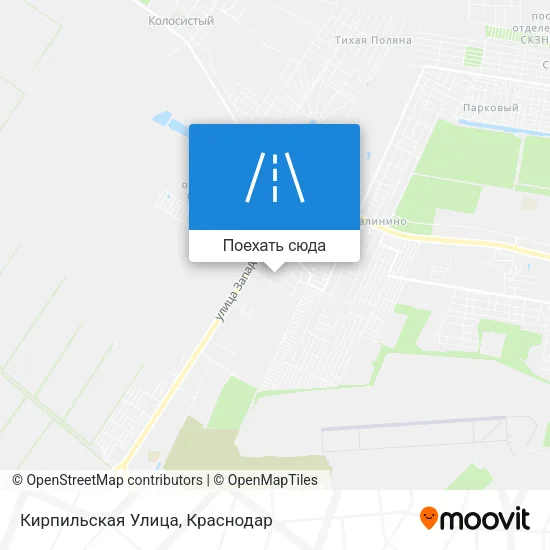 Карта Кирпильская Улица