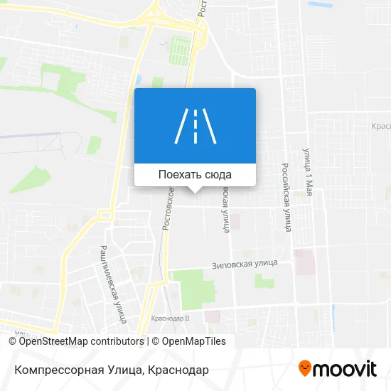 Карта Компрессорная Улица