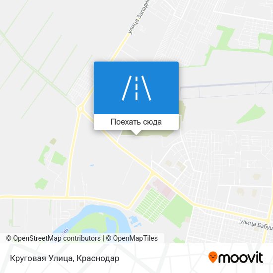 Карта Круговая Улица