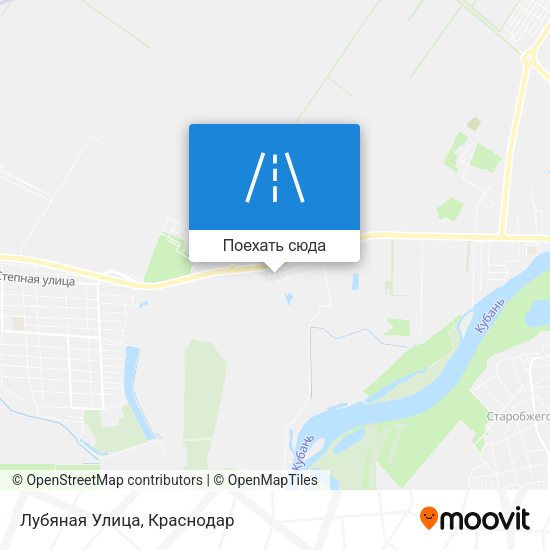 Карта Лубяная Улица