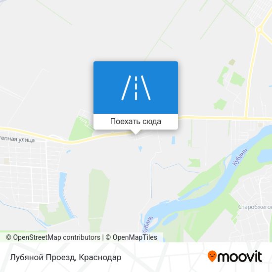 Карта Лубяной Проезд