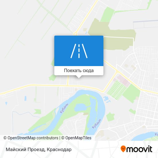 Карта Майский Проезд