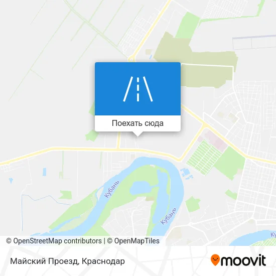 Карта Майский Проезд
