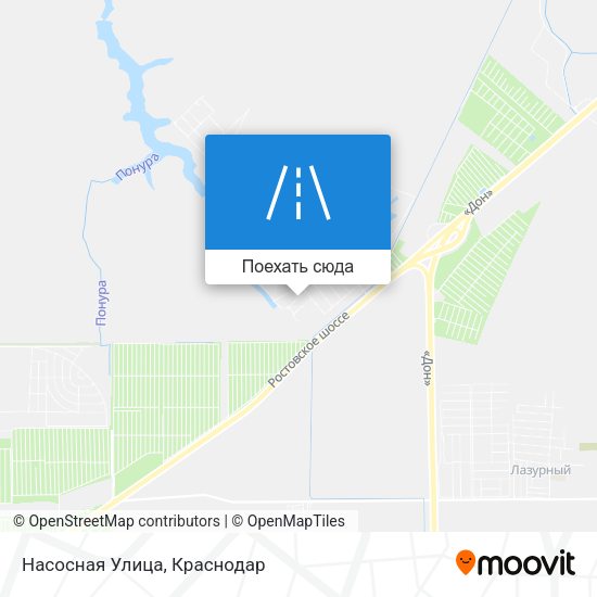 Карта Насосная Улица