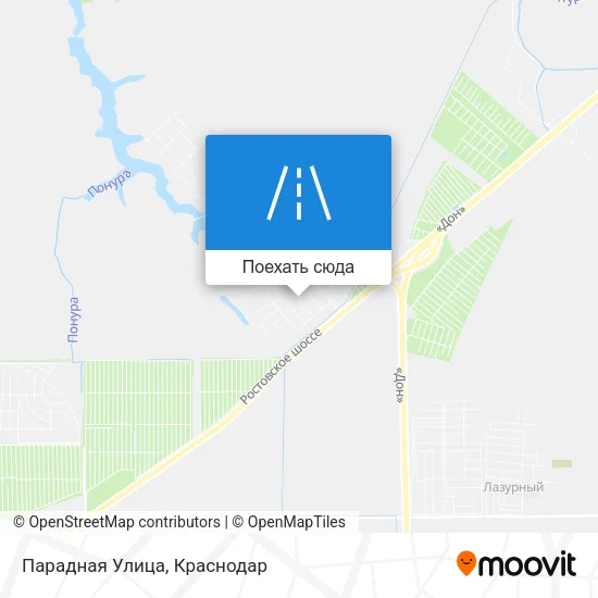 Карта Парадная Улица
