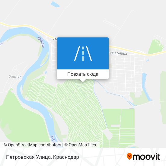 Карта Петровская Улица