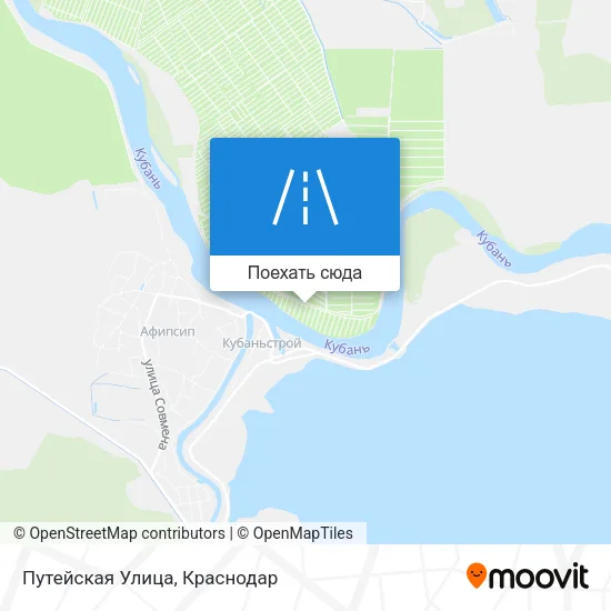 Карта Путейская Улица