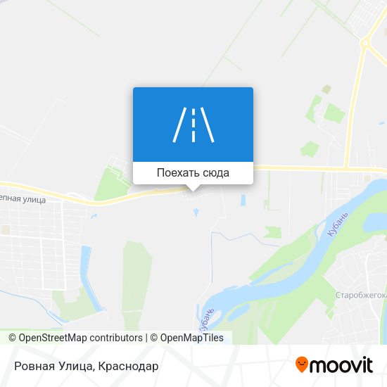 Карта Ровная Улица
