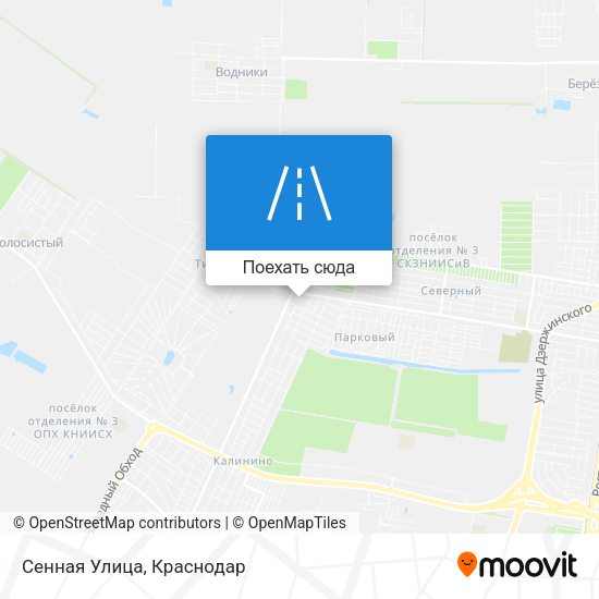 Карта Сенная Улица