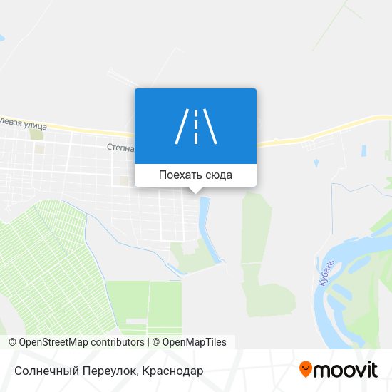 Карта Солнечный Переулок