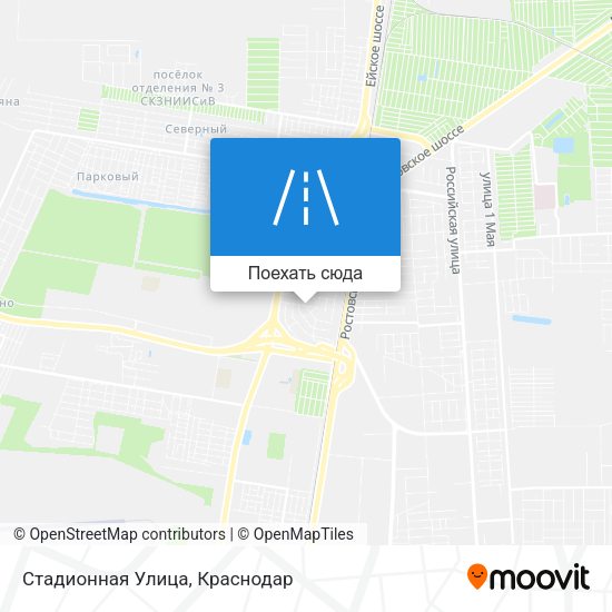 Карта Стадионная Улица