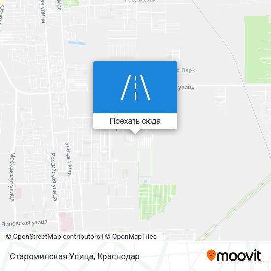 Карта Староминская Улица