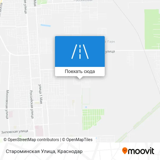 Карта Староминская Улица