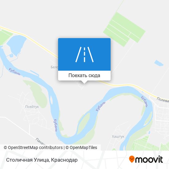 Карта Столичная Улица