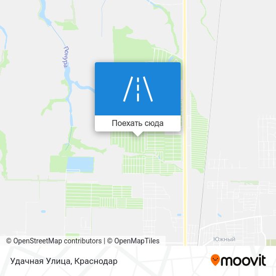 Карта Удачная Улица