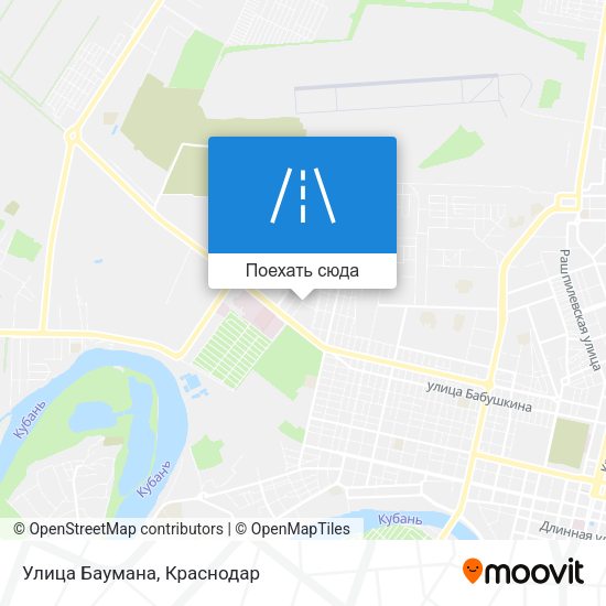 Карта Улица Баумана