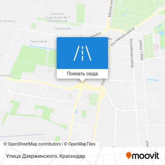 Карта Улица Дзержинского