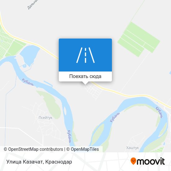 Карта Улица Казачат